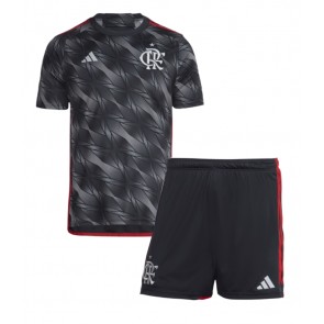 Flamengo Dětské Alternativní dres komplet 2024-25 Krátký Rukáv (+ trenýrky)